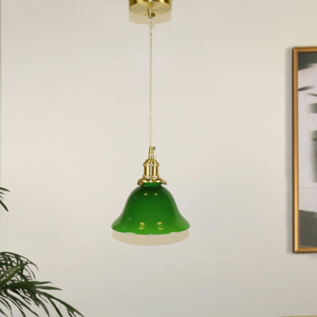 Green Bell Pendant Light - Vakkerlight
