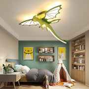 Green Dinosaur Ceiling Light - Vakkerlight