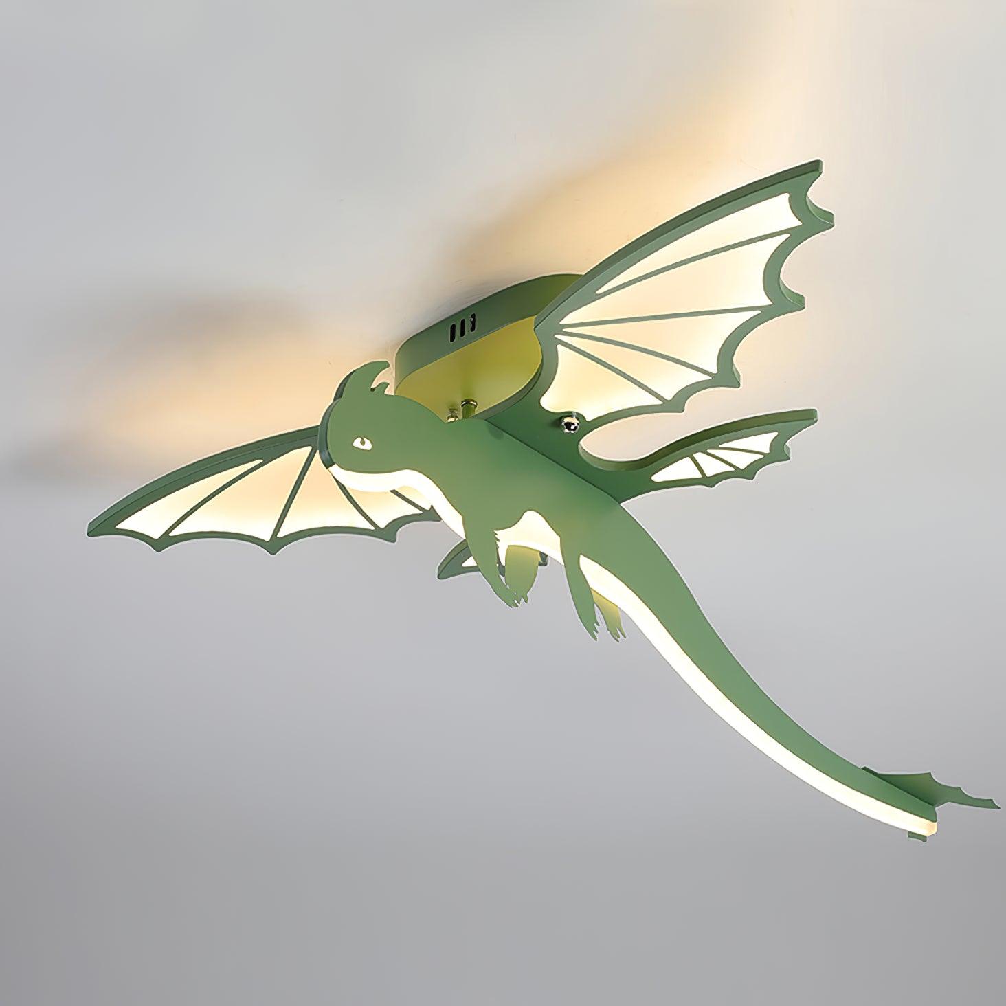 Green Dinosaur Ceiling Light Vakkerlight Green dinosaur ceiling light vakkerlight