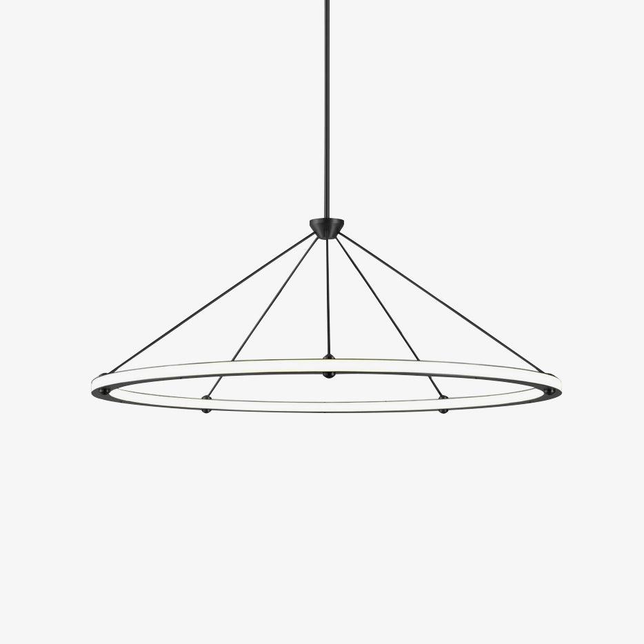 Cascading Ring Circle Pendant Lamp - Vakkerlight