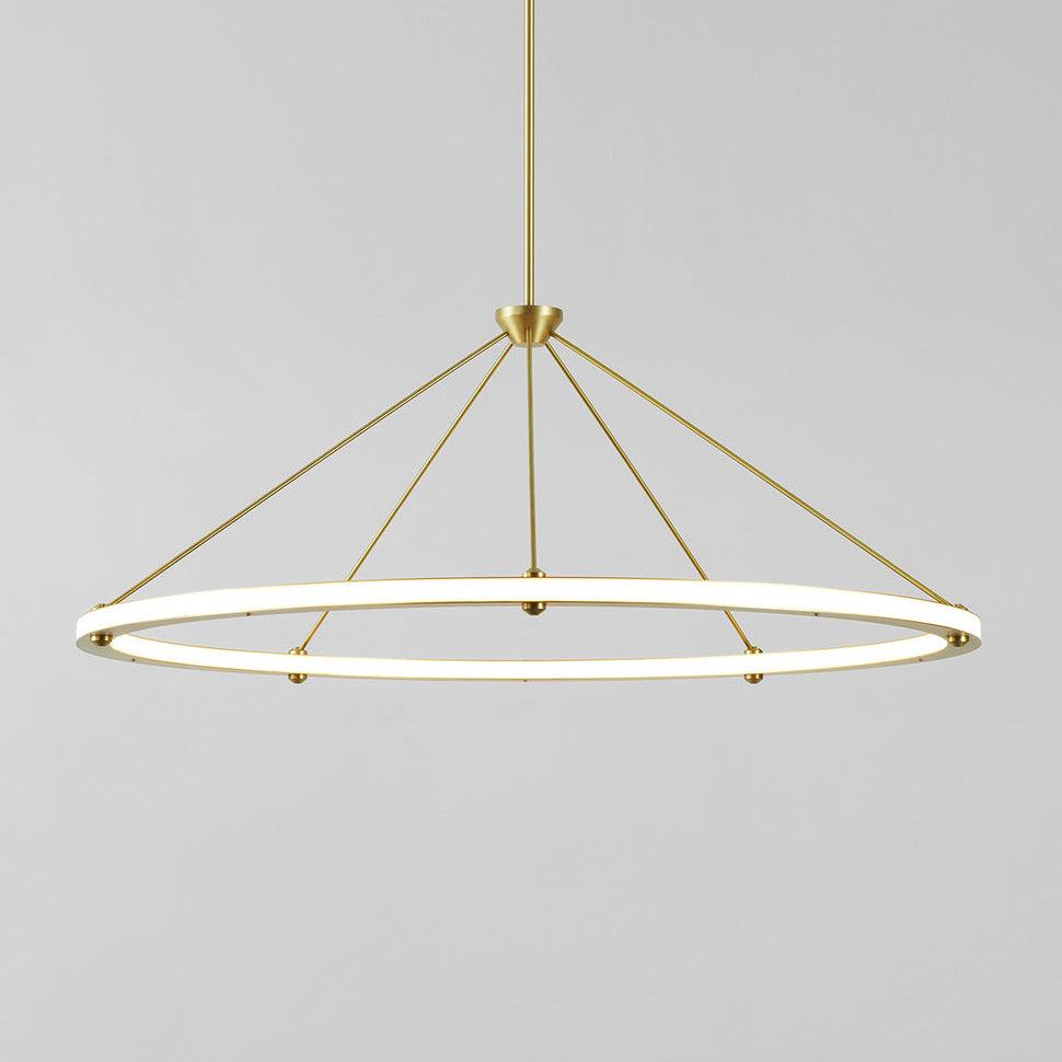 Cascading Ring Circle Pendant Lamp - Vakkerlight