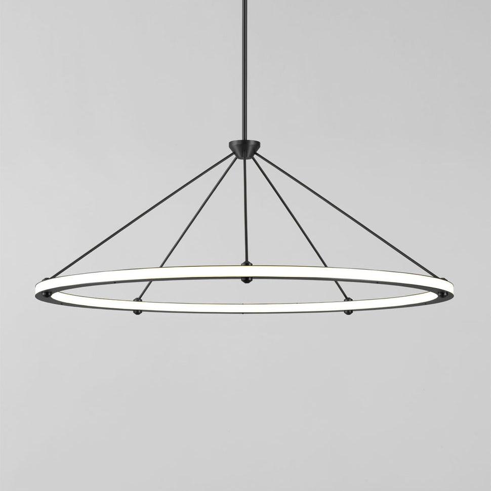 Cascading Ring Circle Pendant Lamp - Vakkerlight