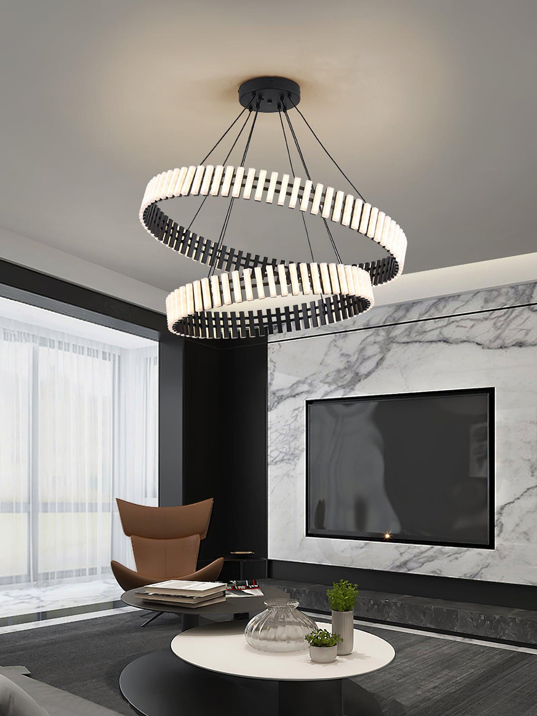 Hanging LED Chandelier - Vakkerlight