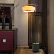 Hejun Fabric Floor Lamp - Vakkerlight