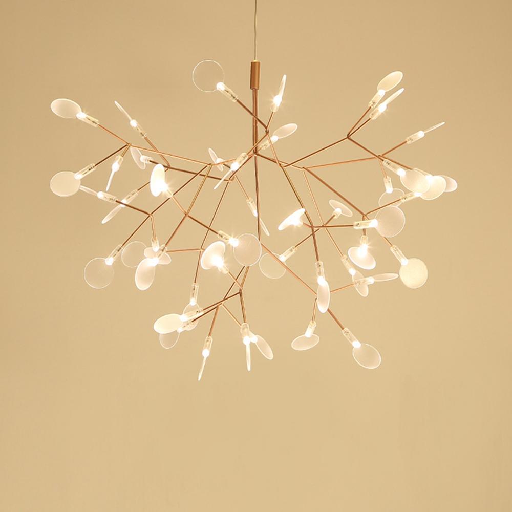 Rose Gold Firefly LED Chandelier - Vakkerlight