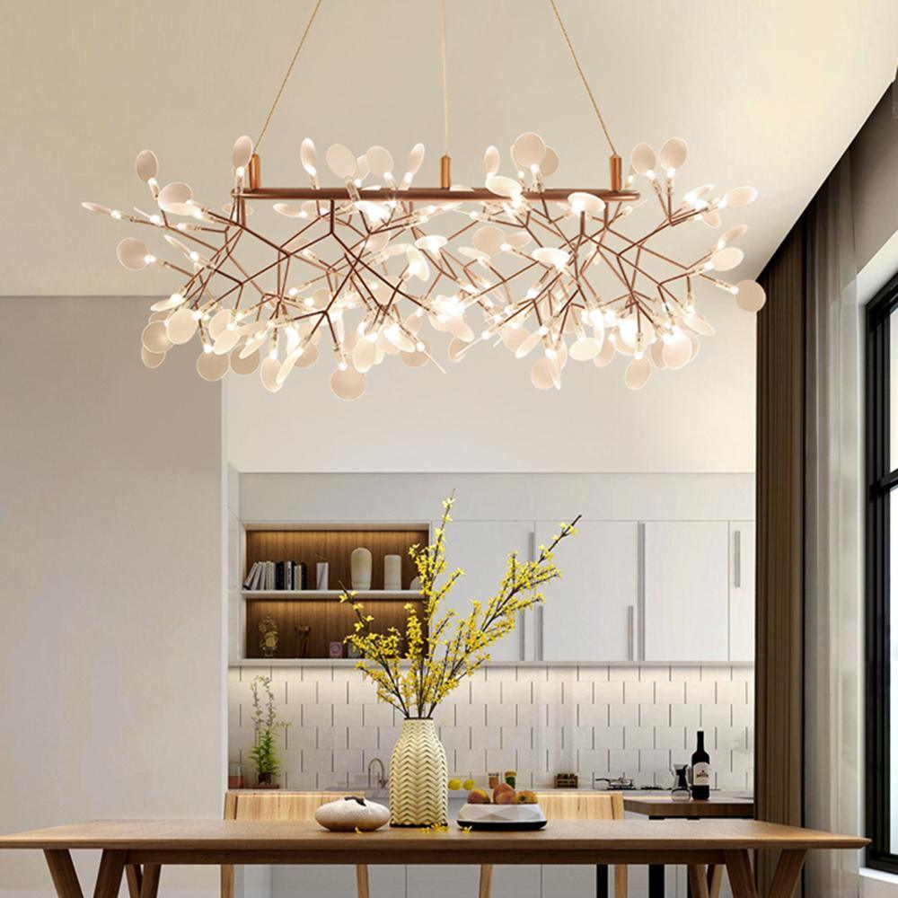 Rose Gold Firefly LED Chandelier - Vakkerlight