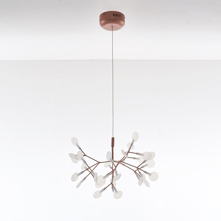 Rose Gold Firefly LED Chandelier - Vakkerlight