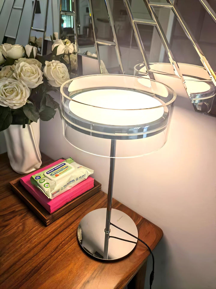 Impex Florina Chrome Table Lamp - Vakkerlight