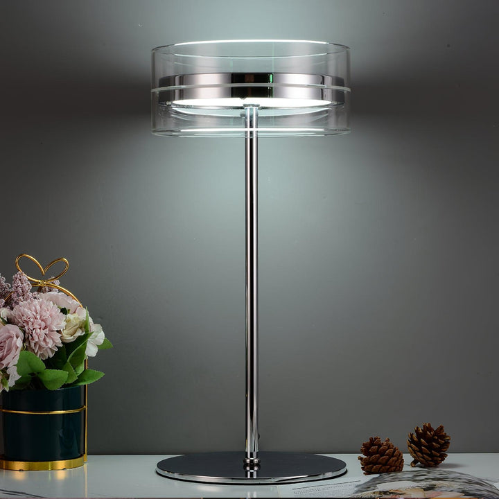 Impex Florina Chrome Table Lamp - Vakkerlight