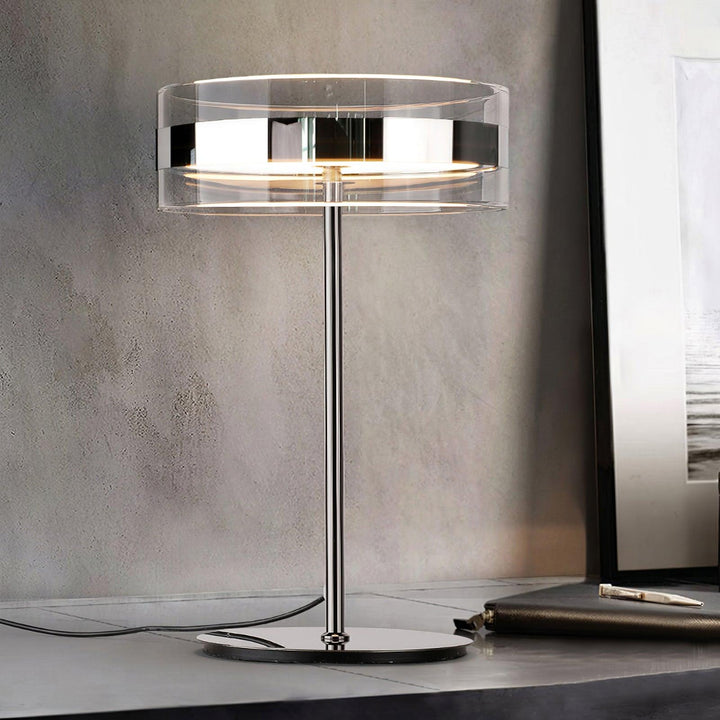 Impex Florina Chrome Table Lamp - Vakkerlight