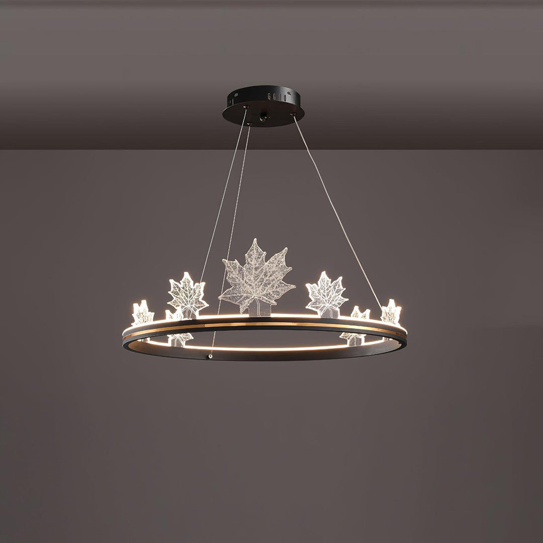 Ion Leaf Chandelier - Vakkerlight