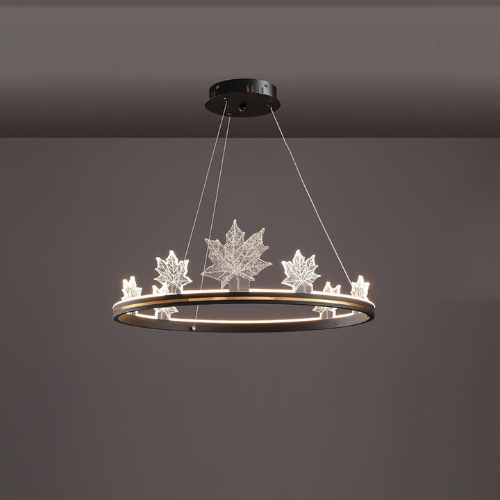 Ion Leaf Chandelier - Vakkerlight