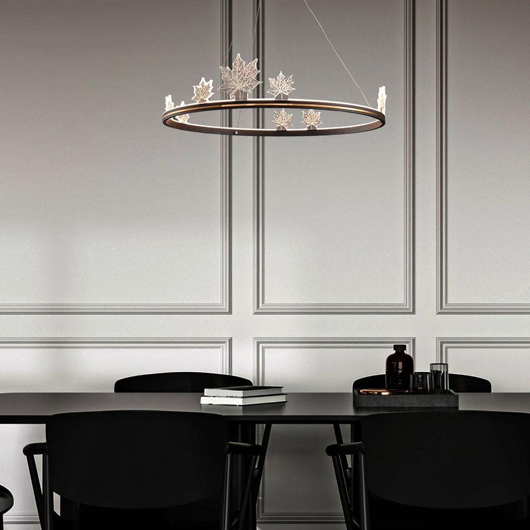 Ion Leaf Chandelier - Vakkerlight