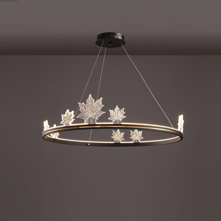 Ion Leaf Chandelier - Vakkerlight