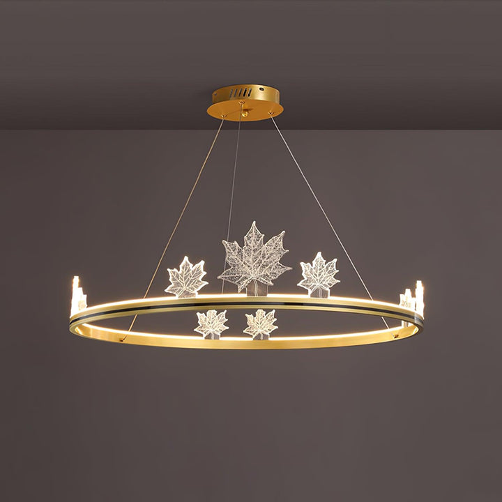 Ion Leaf Chandelier - Vakkerlight