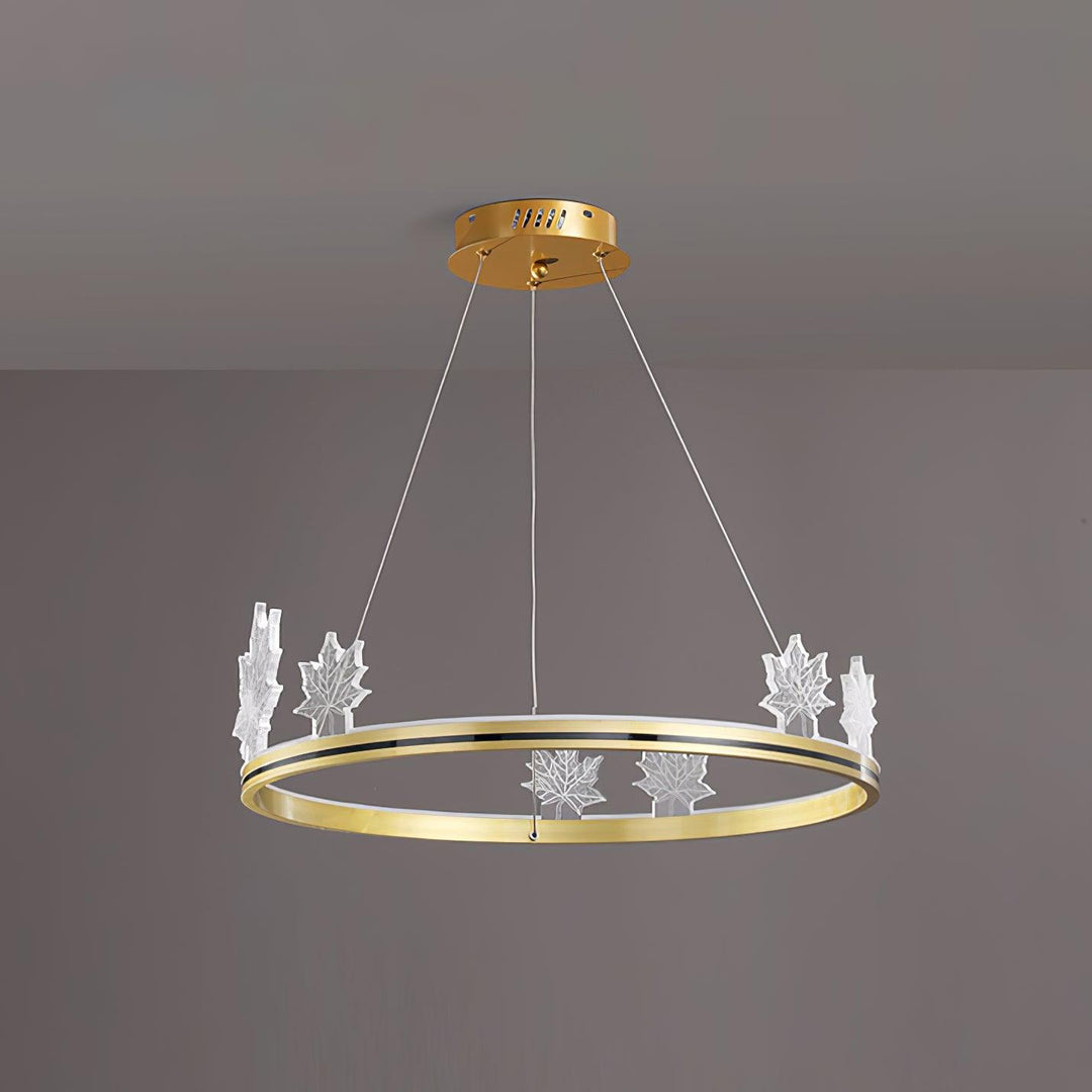 Ion Leaf Chandelier - Vakkerlight