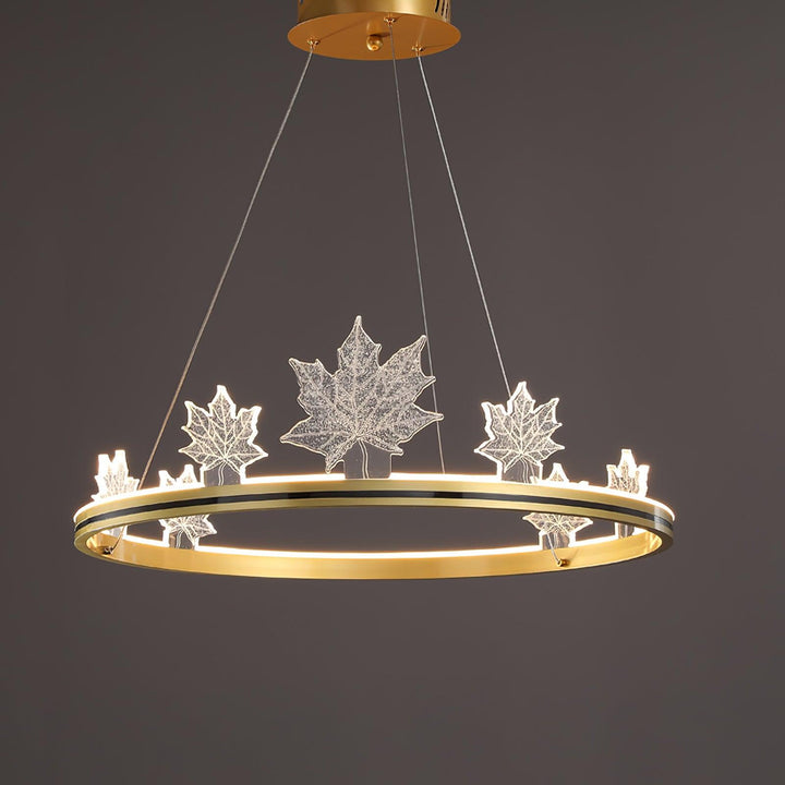 Ion Leaf Chandelier - Vakkerlight