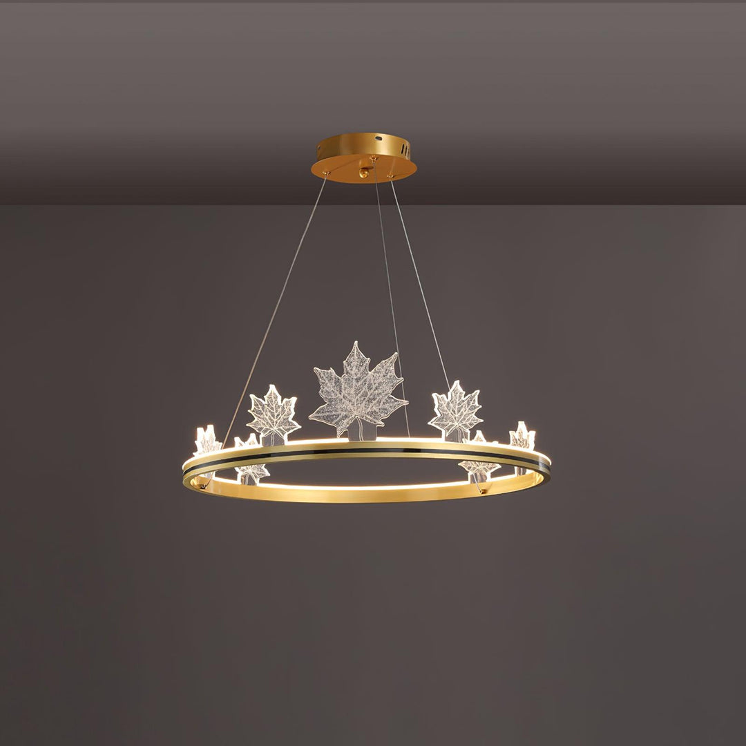 Ion Leaf Chandelier - Vakkerlight