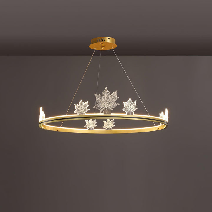 Ion Leaf Chandelier - Vakkerlight