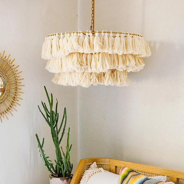 Fela Tassel Chandelier - Vakkerlight