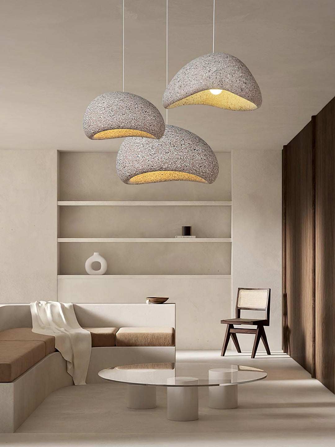 Khmara Halia Speckled Pendant Lamp - Vakkerlight