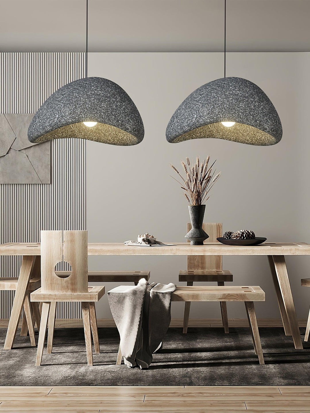 Khmara Halia Speckled Pendant Lamp - Vakkerlight