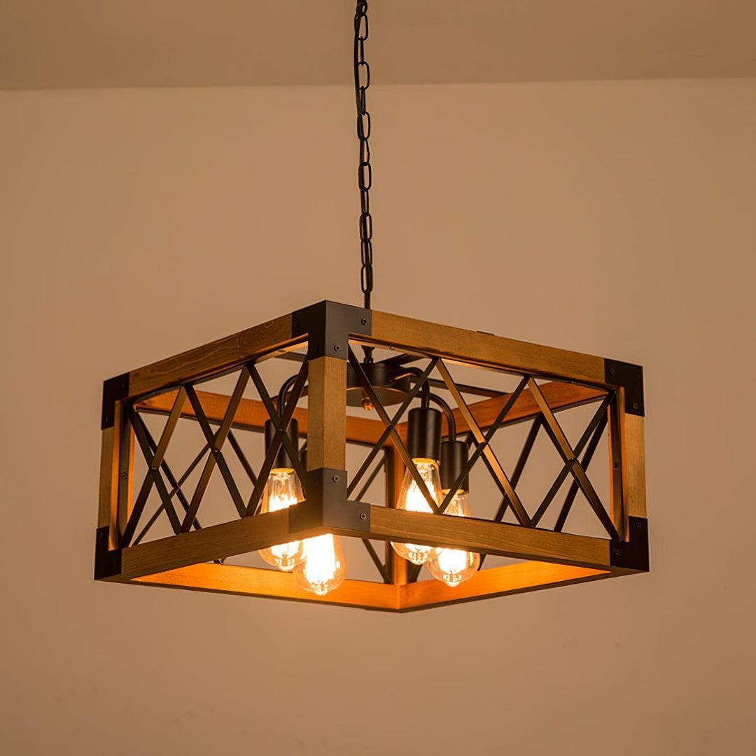 Kitchen Island Rectangle Chandelier - Vakkerlight