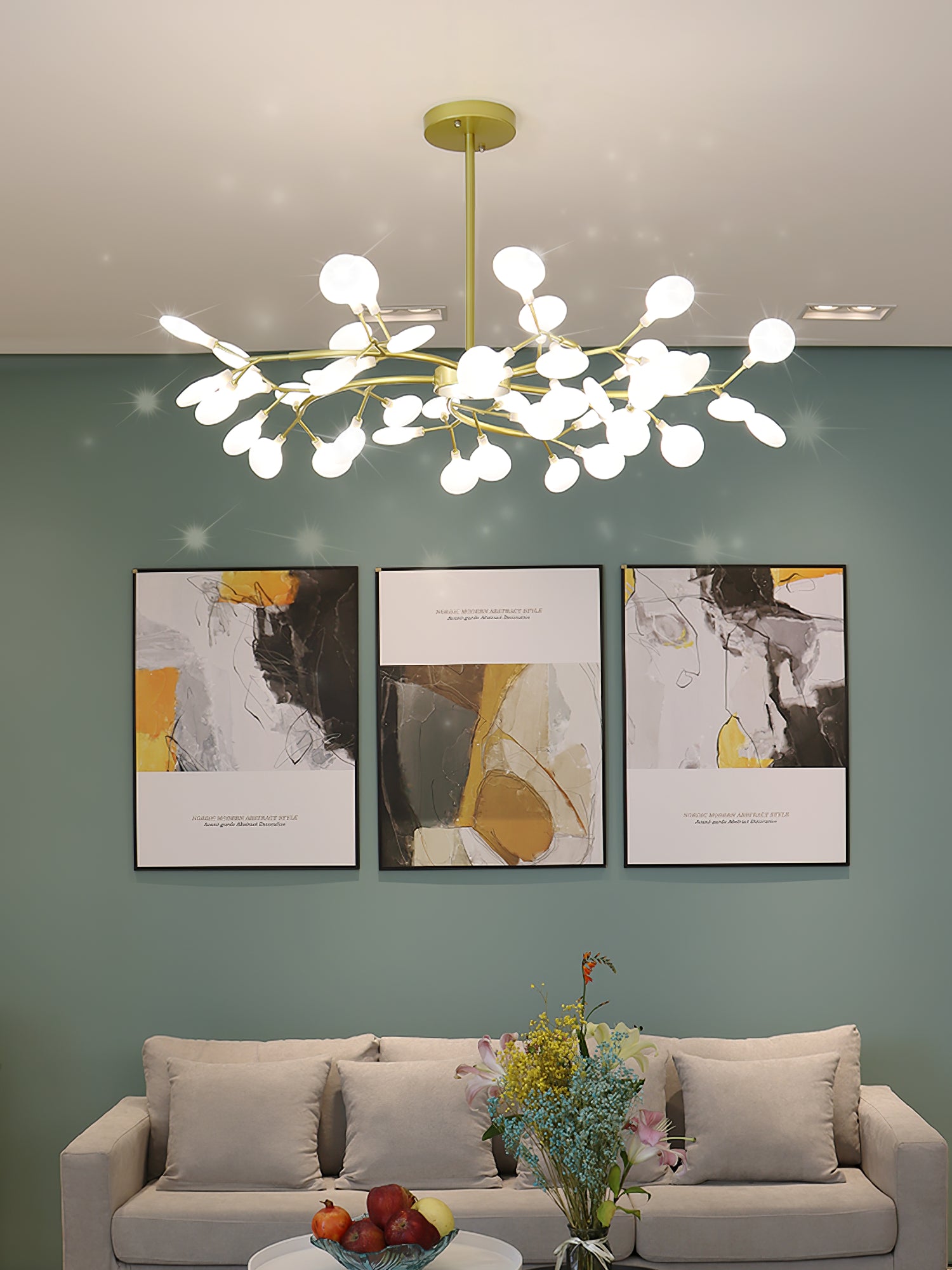 LED Firefly Sputnik Chandelier – Vakkerlight