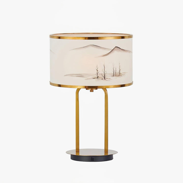 Landscape Painting Table Lamp - Vakkerlight