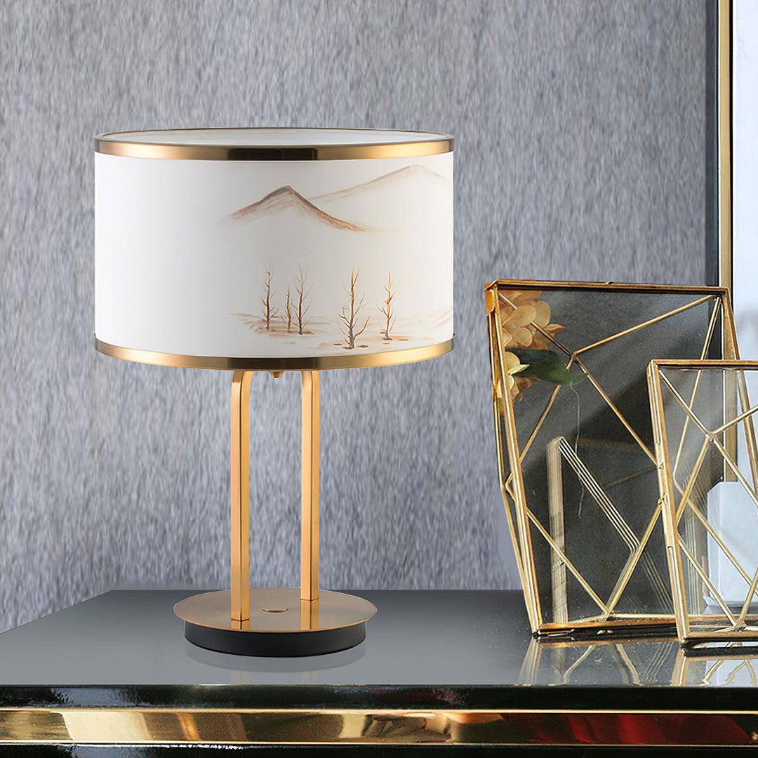 Landscape Painting Table Lamp - Vakkerlight