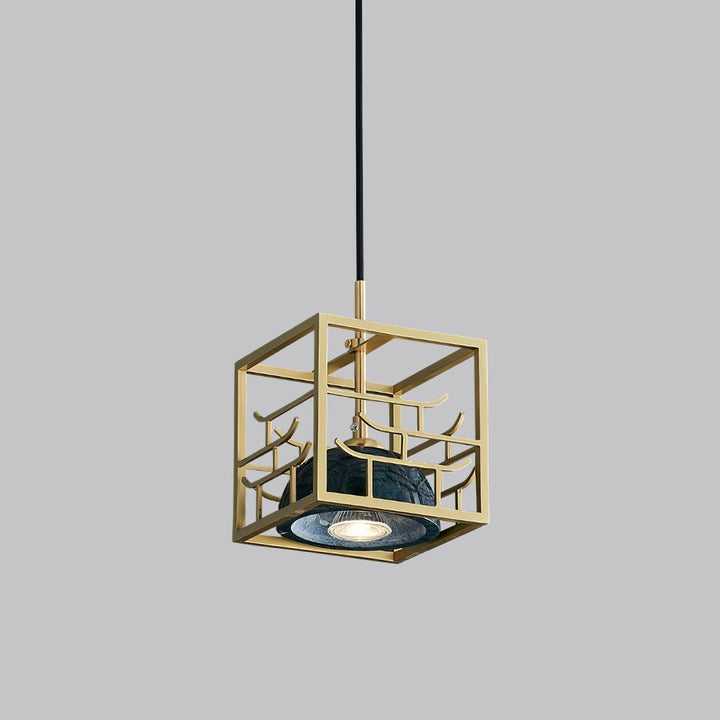 Lantern Square Pendant Lamp - Vakkerlight