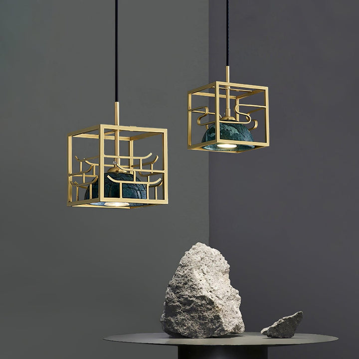 Lantern Square Pendant Lamp - Vakkerlight