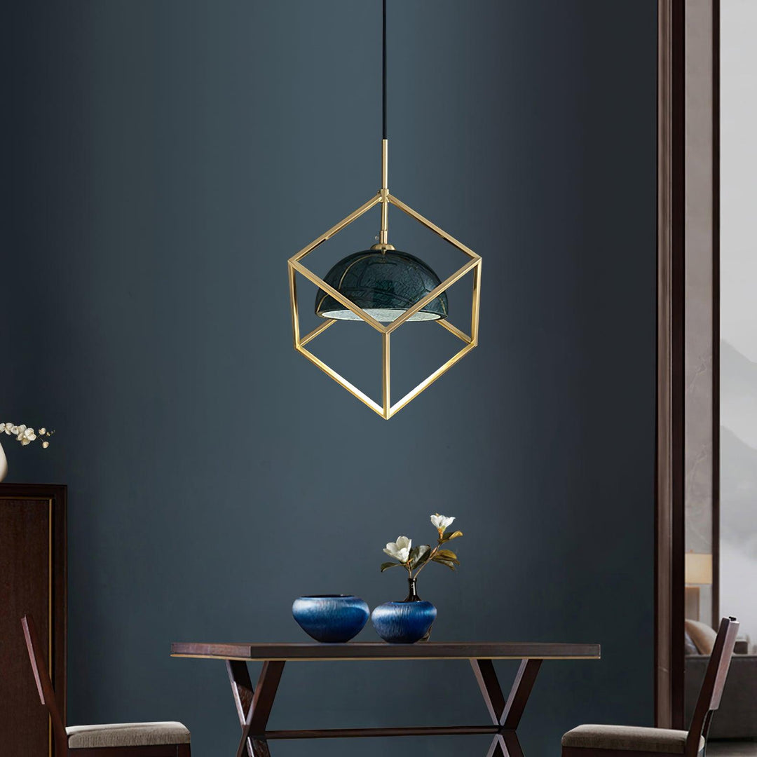 Lantern Square Pendant Lamp - Vakkerlight