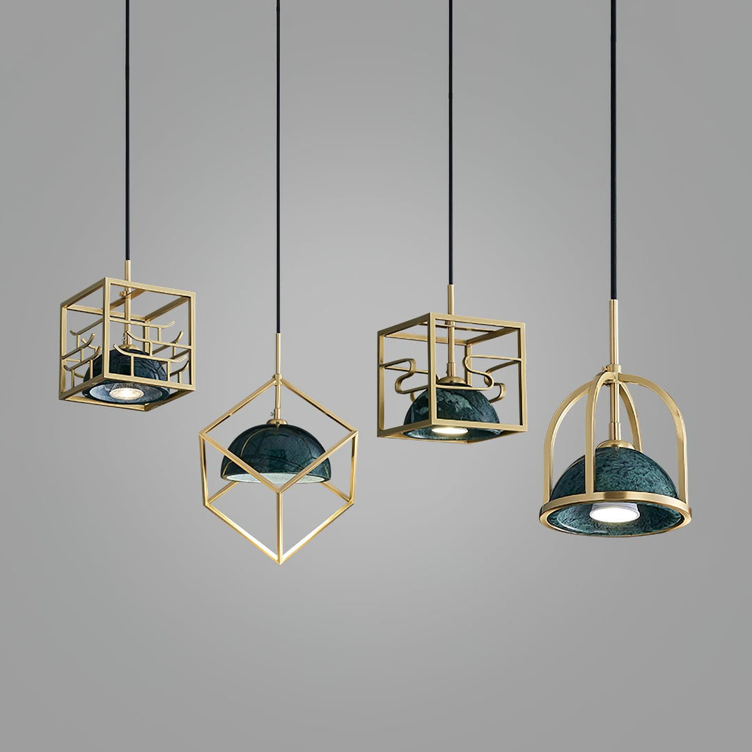 Lantern Square Pendant Lamp - Vakkerlight