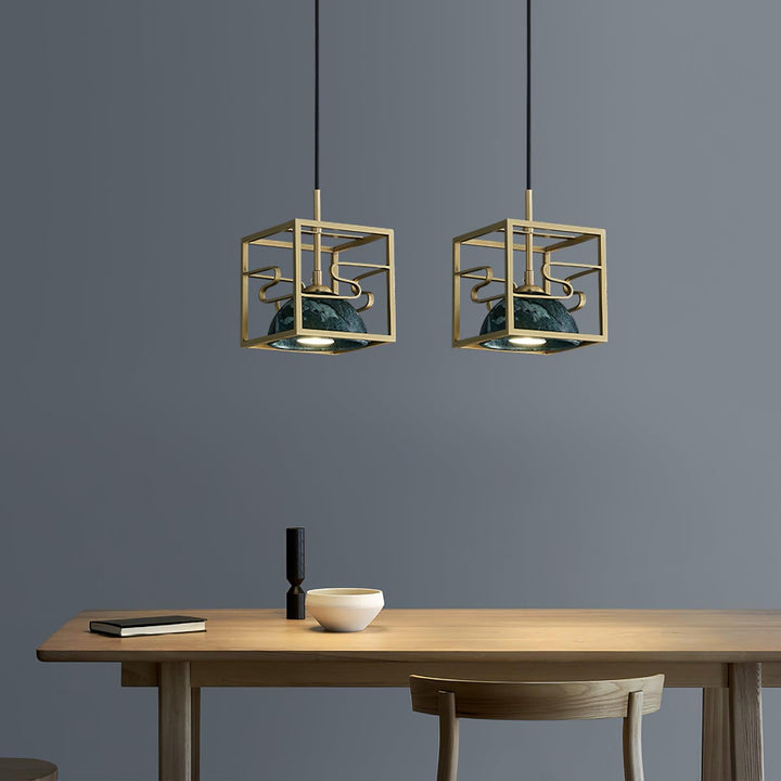 Lantern Square Pendant Lamp - Vakkerlight