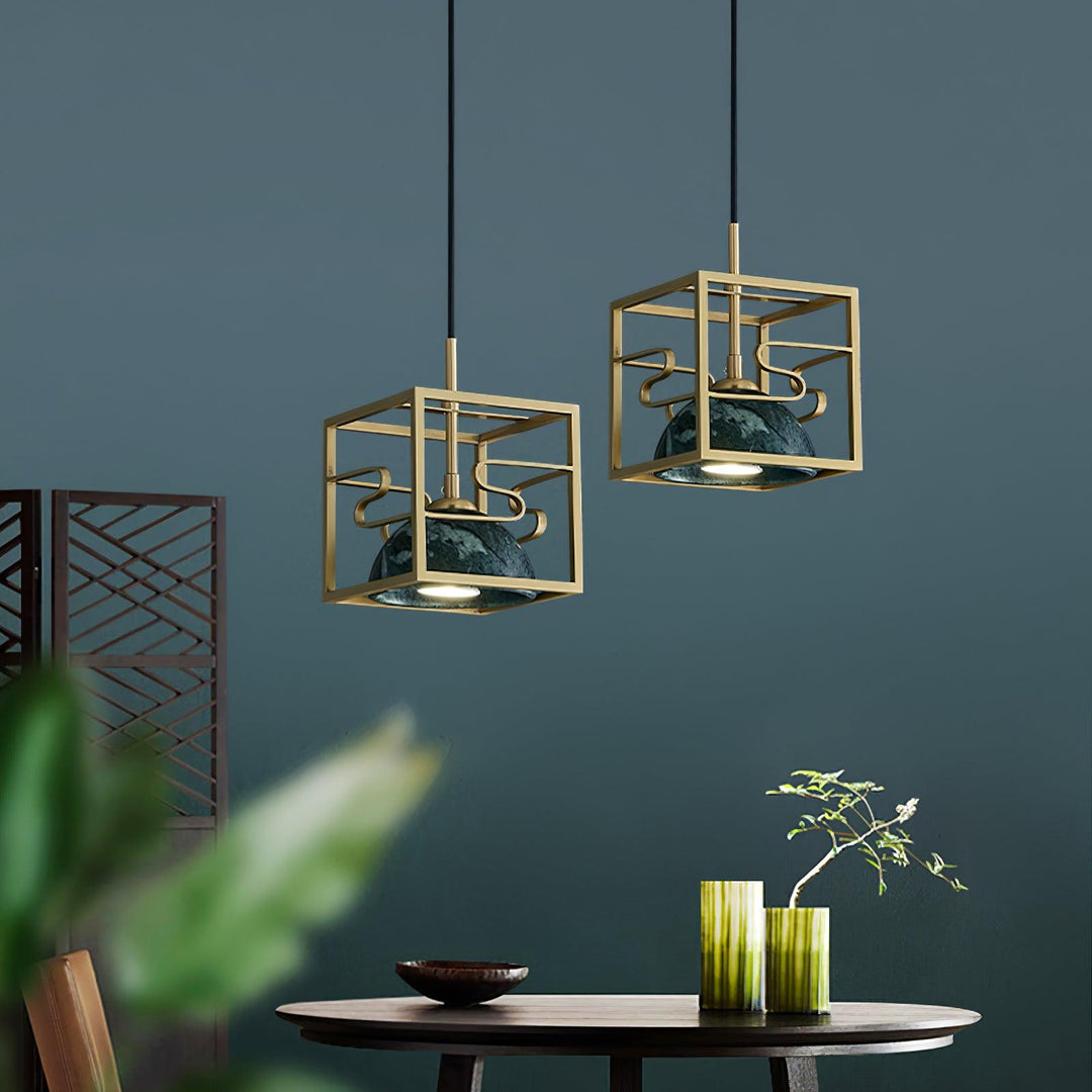 Lantern Square Pendant Lamp - Vakkerlight