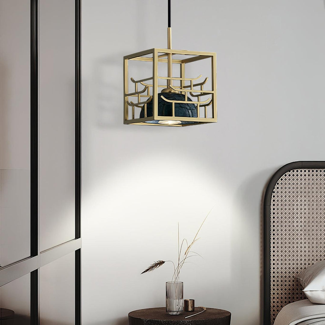 Lantern Square Pendant Lamp - Vakkerlight