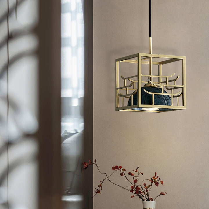 Lantern Square Pendant Lamp - Vakkerlight