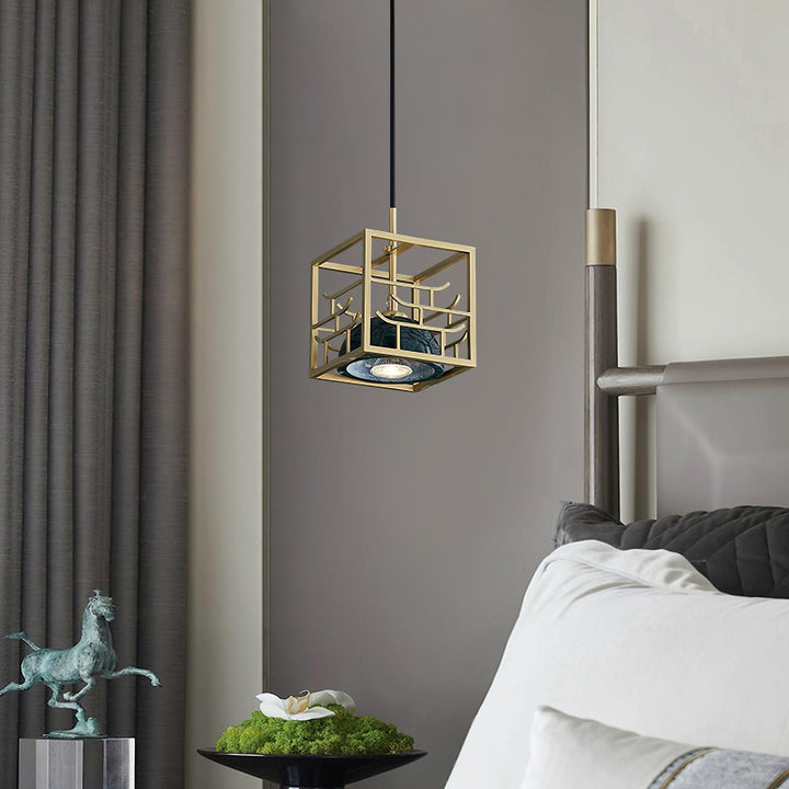 Lantern Square Pendant Lamp - Vakkerlight