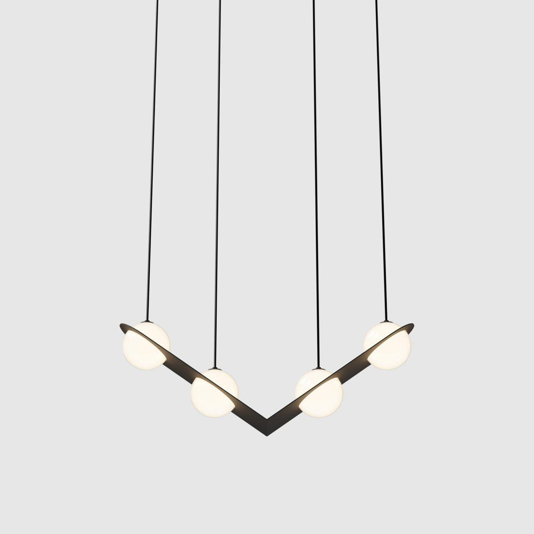 Black Glass Pendant Lamp - Vakkerlight