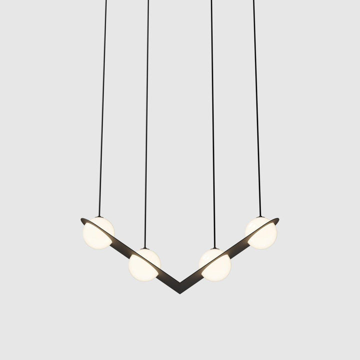 Black Glass Pendant Lamp - Vakkerlight