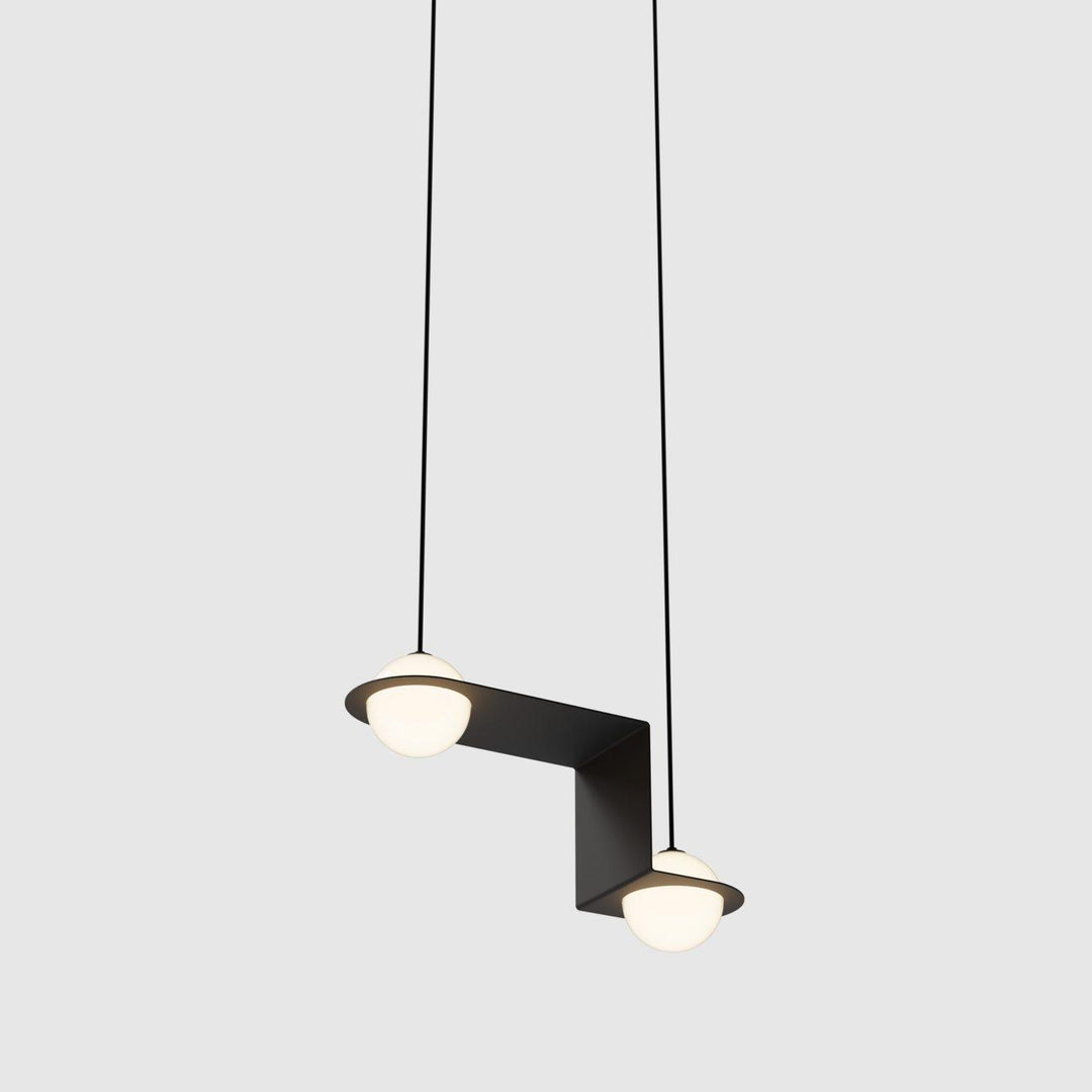 Black Glass Pendant Lamp - Vakkerlight