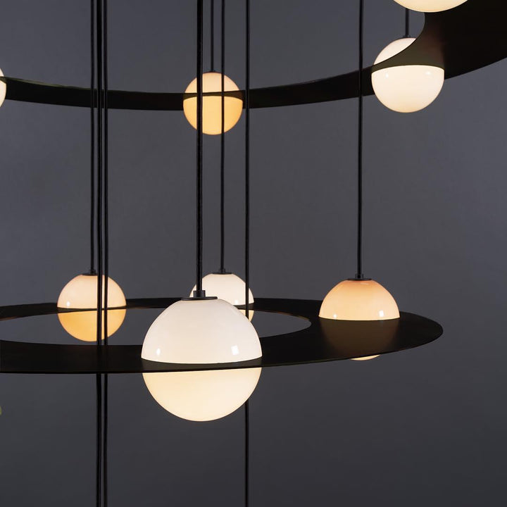 Black Glass Pendant Lamp - Vakkerlight