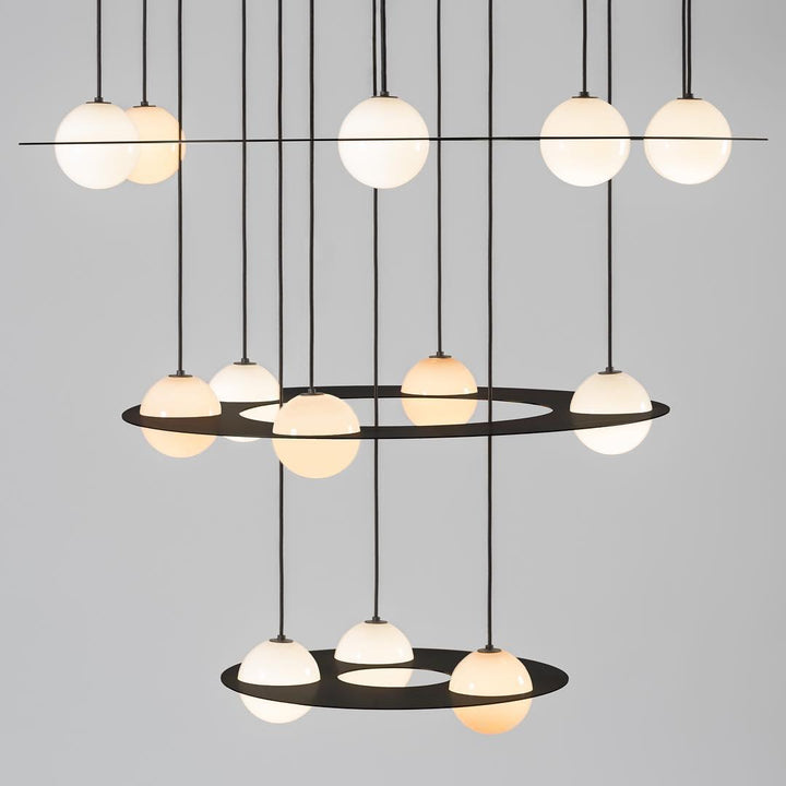 Black Glass Pendant Lamp - Vakkerlight