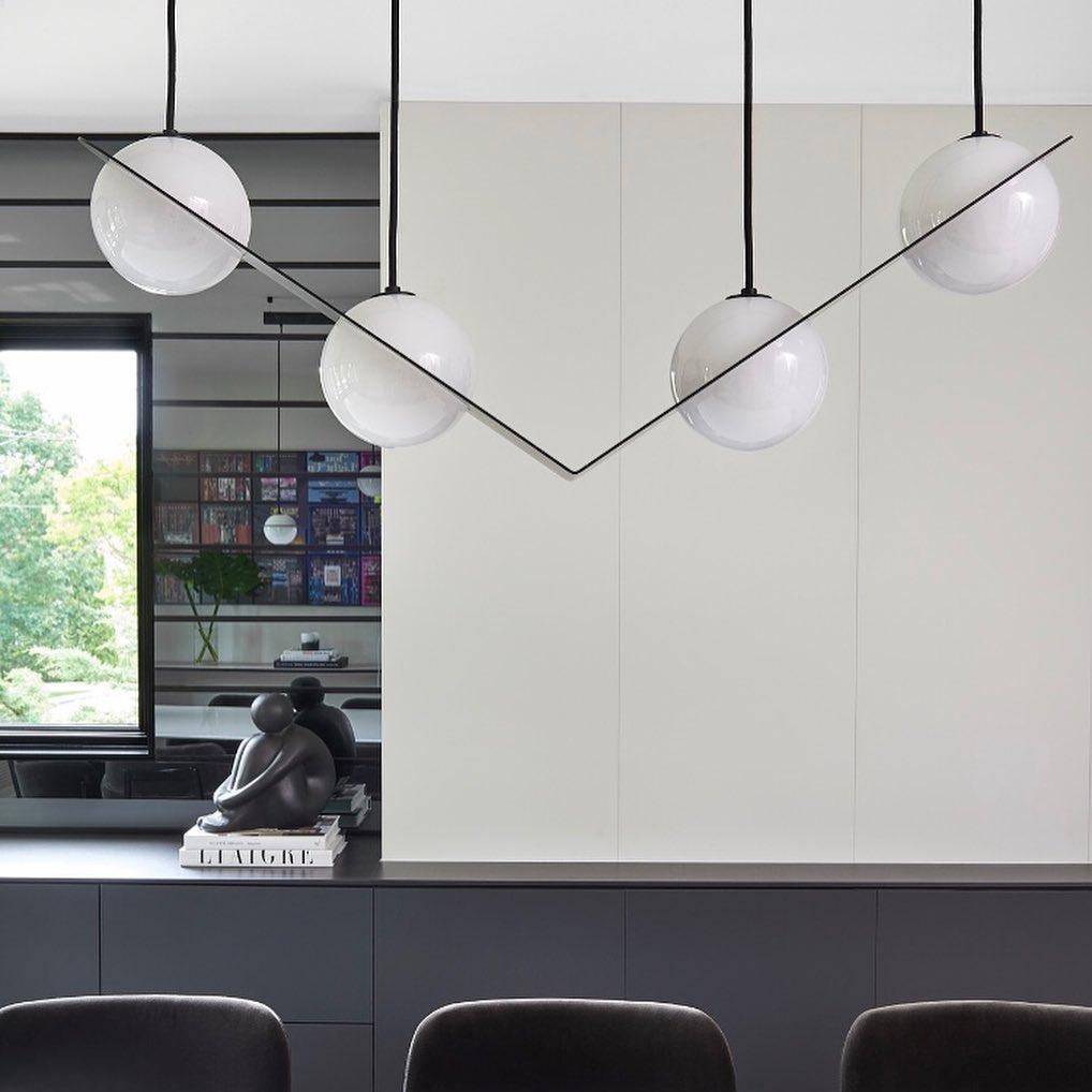 Black Glass Pendant Lamp - Vakkerlight