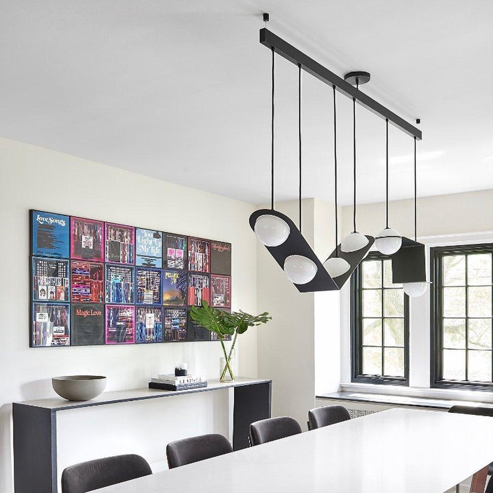 Black Glass Pendant Lamp - Vakkerlight