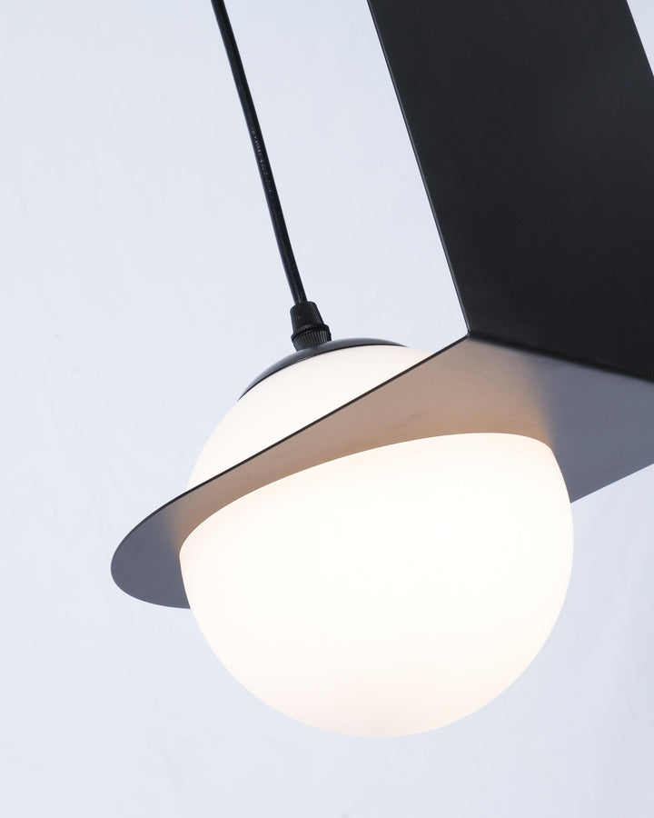 Black Glass Pendant Lamp - Vakkerlight