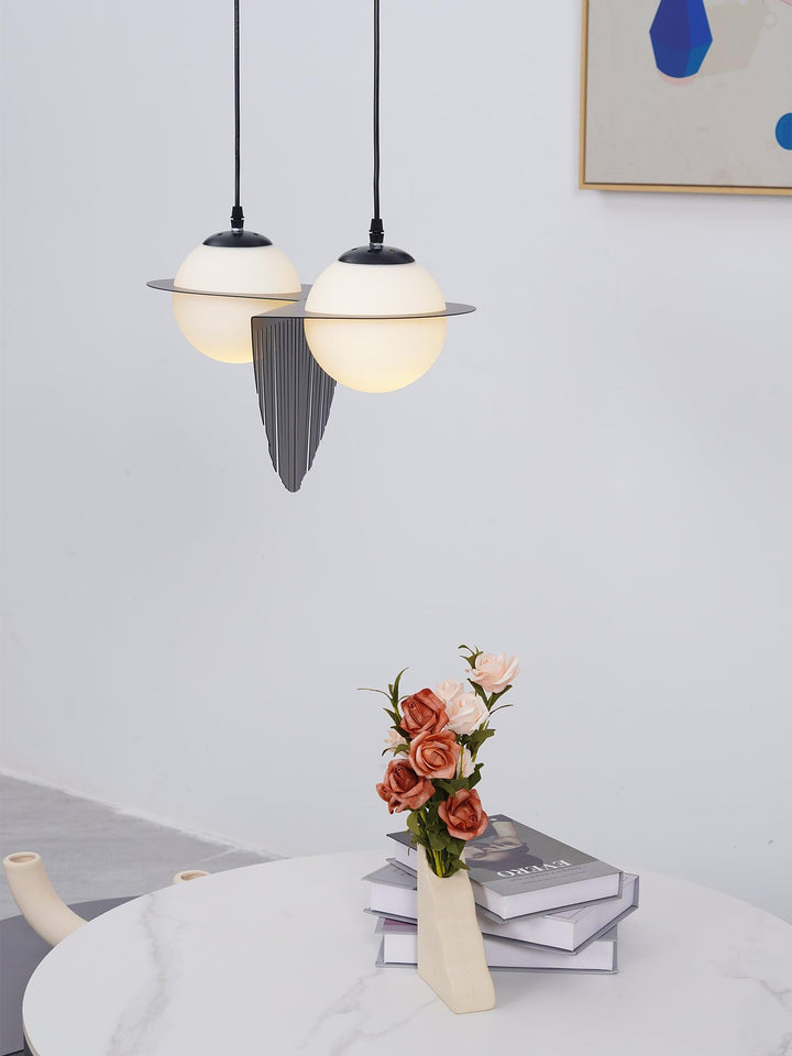 Black Glass Pendant Lamp - Vakkerlight