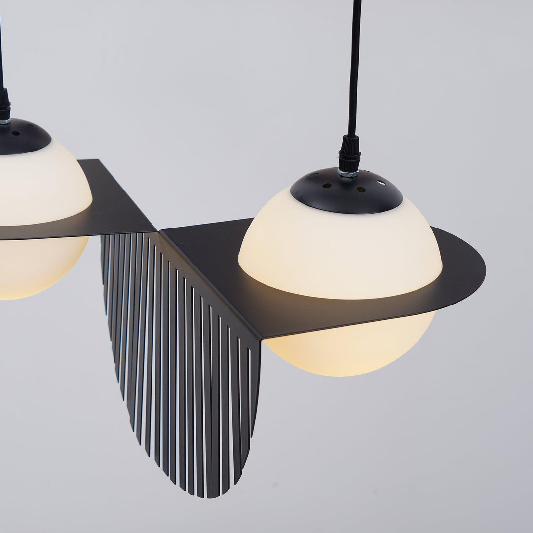 Black Glass Pendant Lamp - Vakkerlight