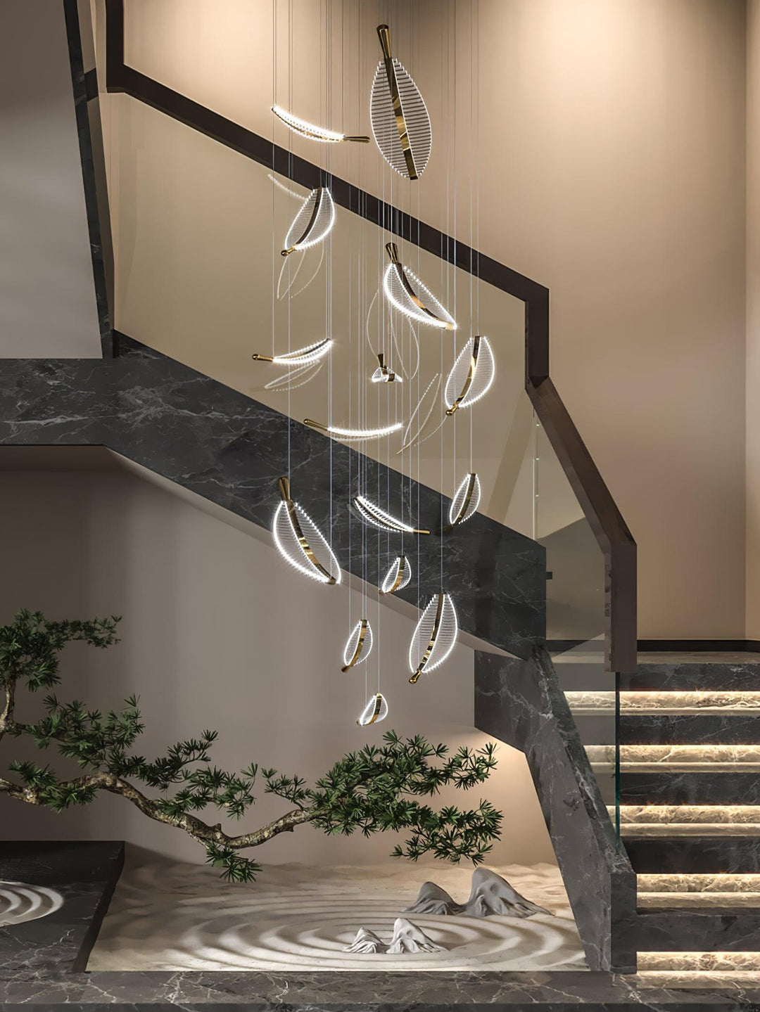 Leaf LED Chandelier - Vakkerlight